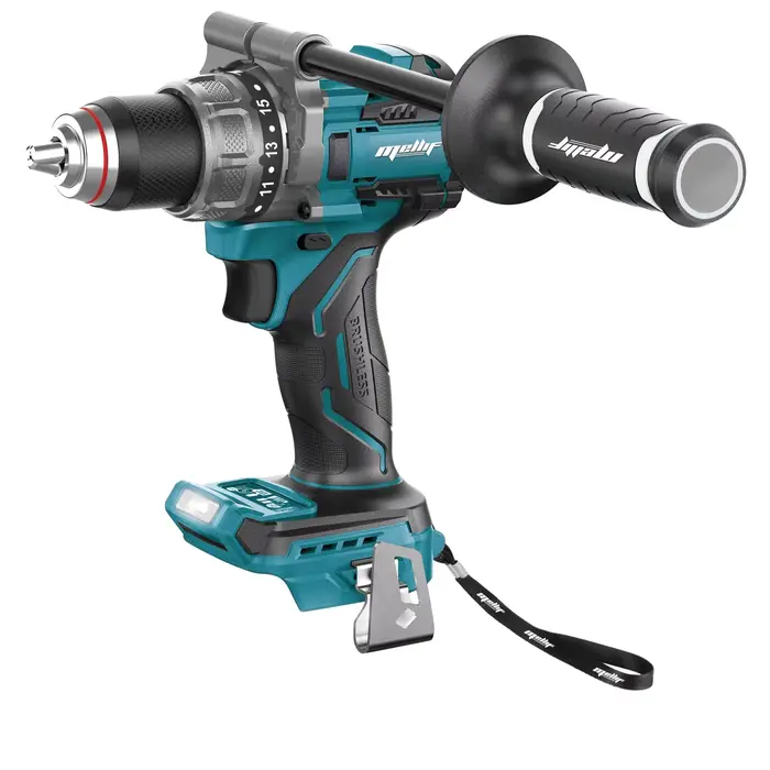 Perceuse à percussion haute performance MELLIF 110N.M, compatible avec les batteries MAKITA 18V BL18