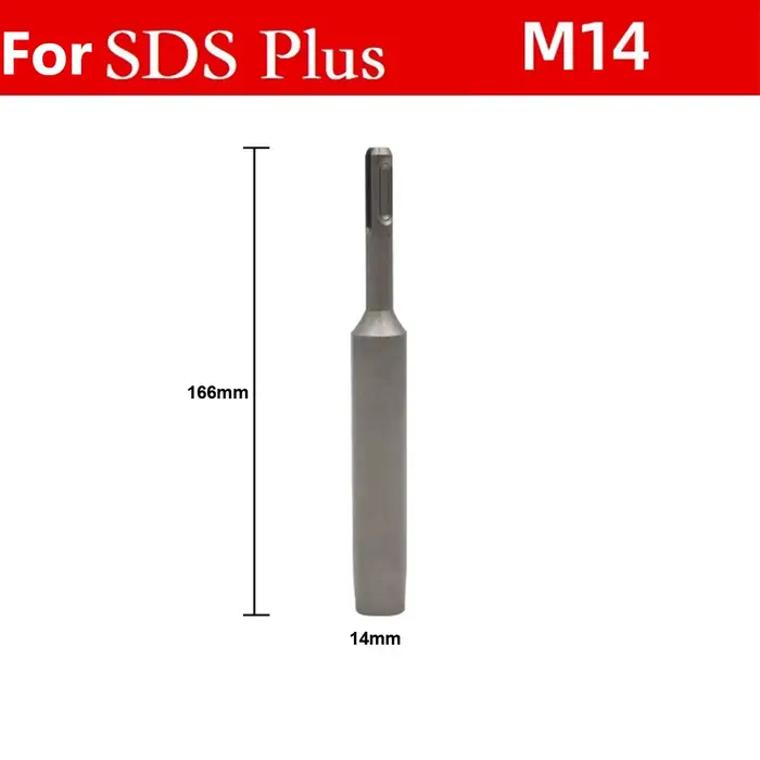 Outils de tournevis de tige de terre pour foret en acier forgé SDS-Plus pour perceuse à percussion M8-M20