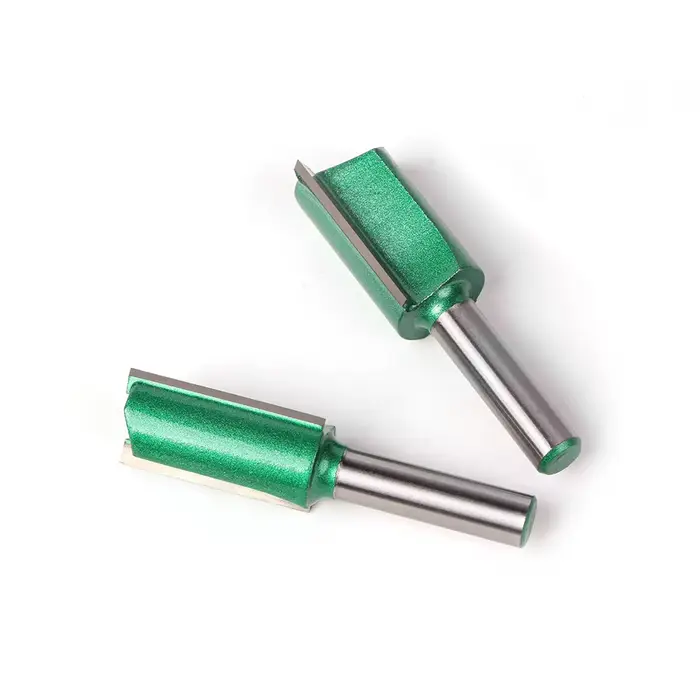 3mm-20mm diamètre 8mm tige droite carbure de tungstène simple Double cannelure routeur fraise à bois