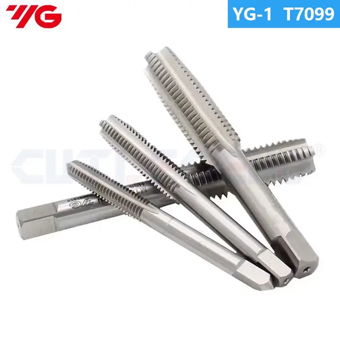 100% Original corée YG-1 T7099 haute qualité HSS main 1 #   2 #   3 #   Taraud 3 pièces/ensemble M3 