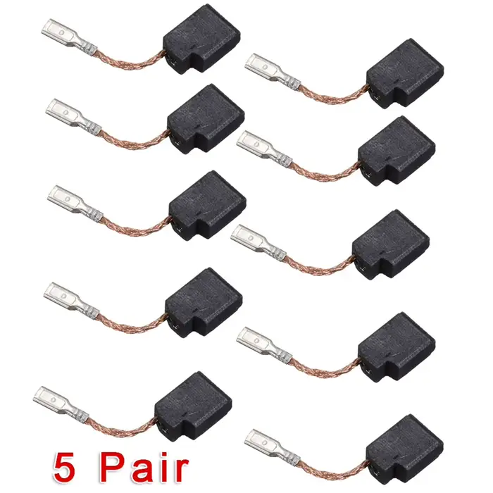 Balais de carbone pour moteur D28110 D28112 D28402 DWE46151, 10 pièces, accessoires de remplacement