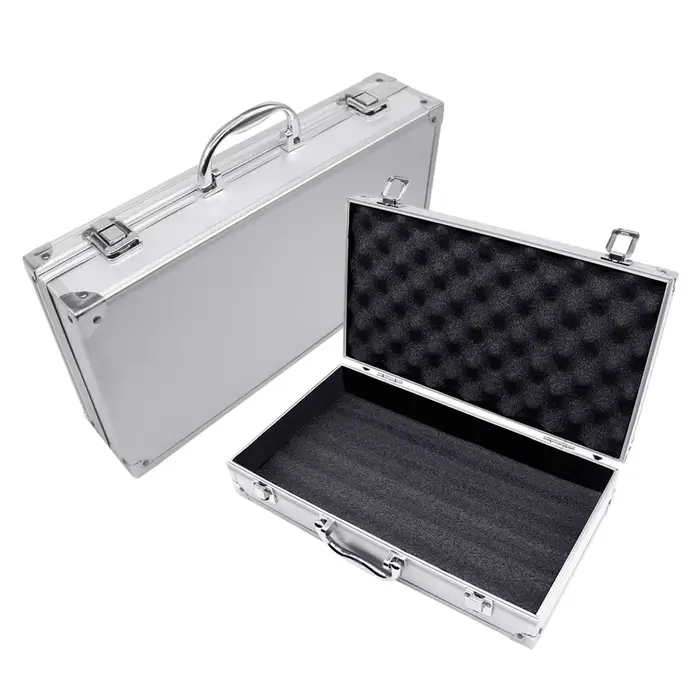 Boîte à outils portable en alliage d'aluminium