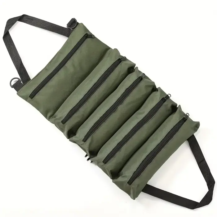 Sac à outils en rouleau de toile polyvalent, 1 pièce, organisateur d'outils de voiture, Kit de premi