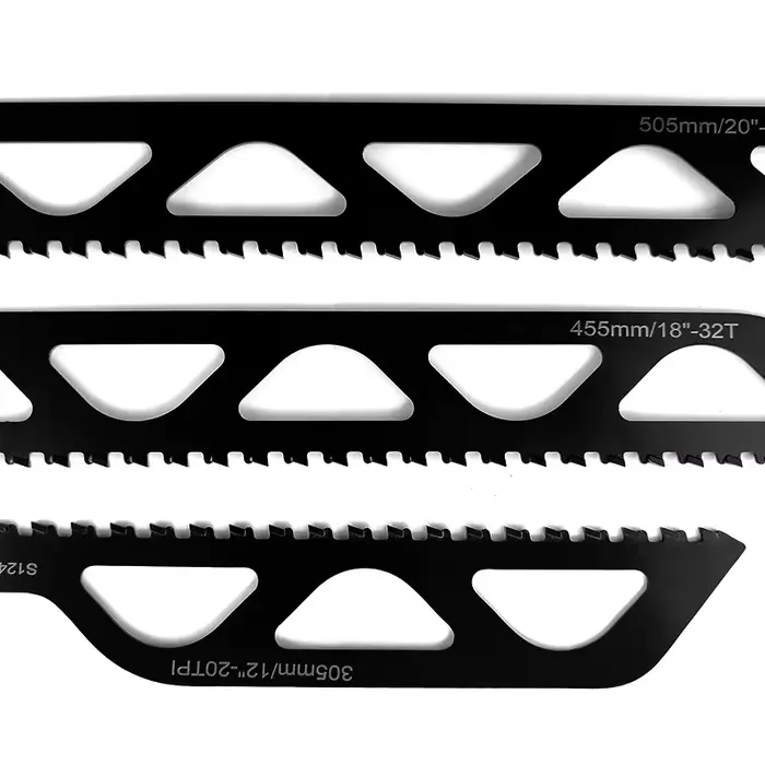 Lame de scie alternative en carbure, scie sabre alternative en carbure, bloc de mousse, outils de co