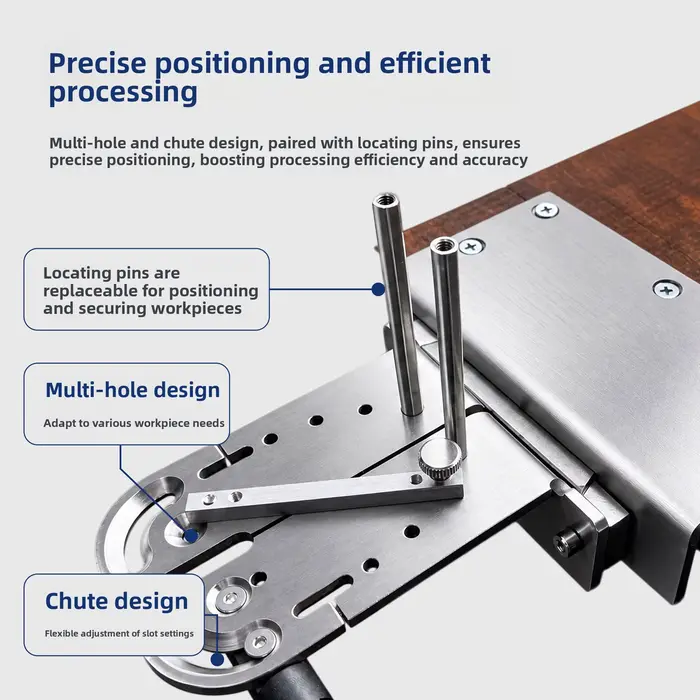Banc de travail professionnel multifonctionnel en acier inoxydable pour la découpe et la fixation de bijoux DIY - Bloc de menuisier robuste pour orfèvre