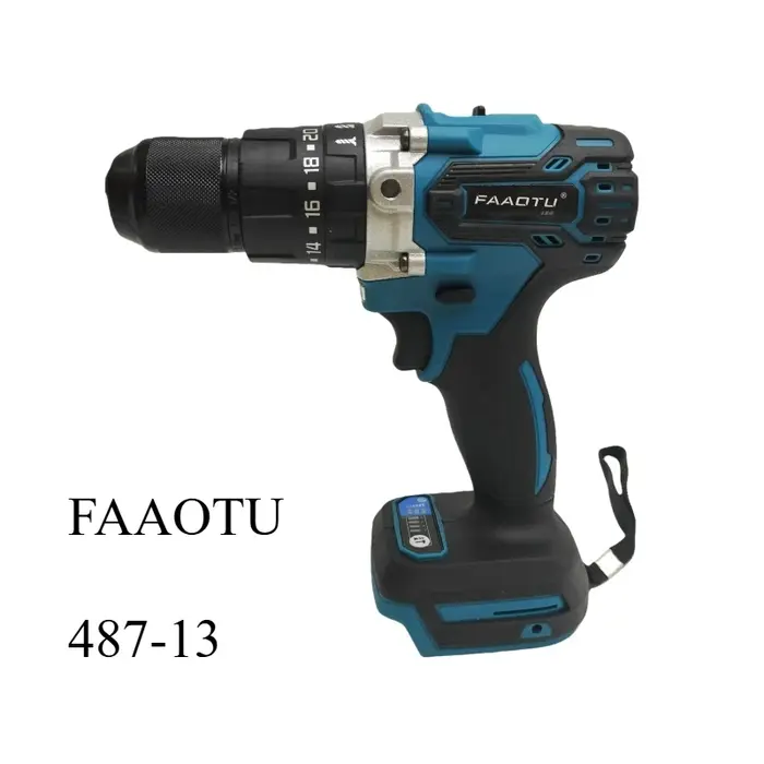 Perceuse-visseuse électrique FAAOTU 487-13 mm - Qualité professionnelle