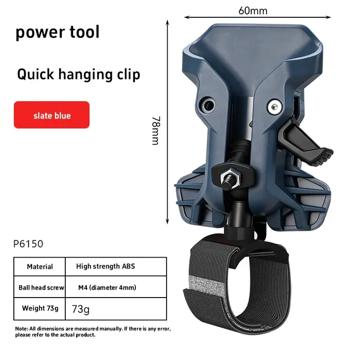 Porte-outil auto-serrant à clip ceinture