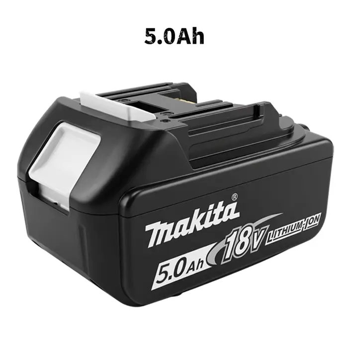 Batterie Makita 18V 5.0Ah Li-Ion LXT pour outils électriques Makita, perceuse, scie, ensemble de rép