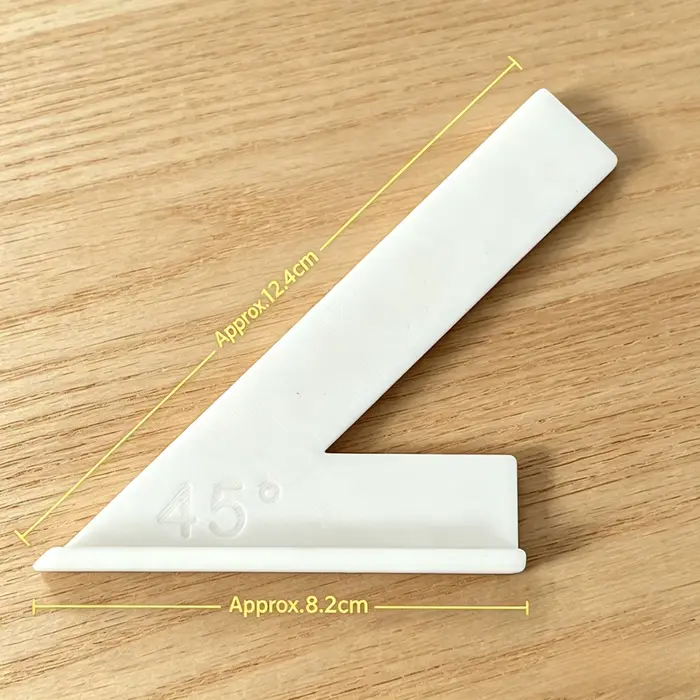 Pack double de gabarits d'angle pour le travail du bois à 45 degrés