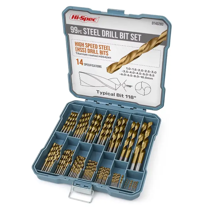 Boîte de rangement vide pour outils, organisateur de forets, boîte de rangement pour pièces de quincaillerie, boîte à outils portable, conteneur d'accessoires, organisateur d'atelier