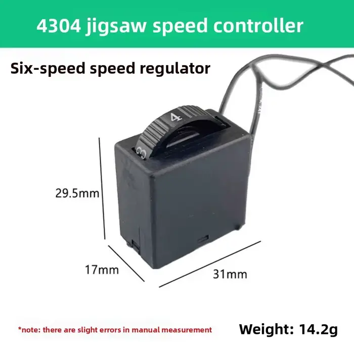 6 Speed Regulation Controller Switch AC220V 12A 250V Electric Grinder