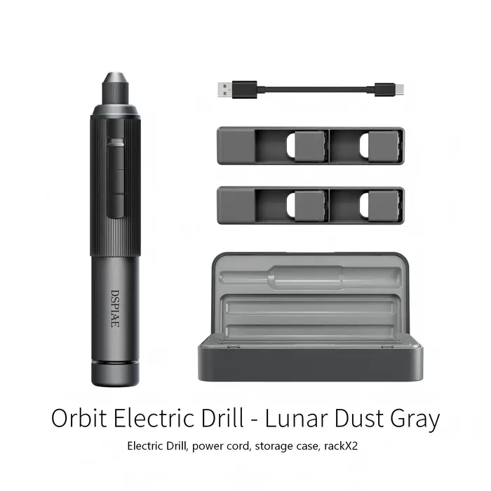 DSPIAE AT-ED01 Perceuse-visseuse électrique orbitale pour le perçage de plastique