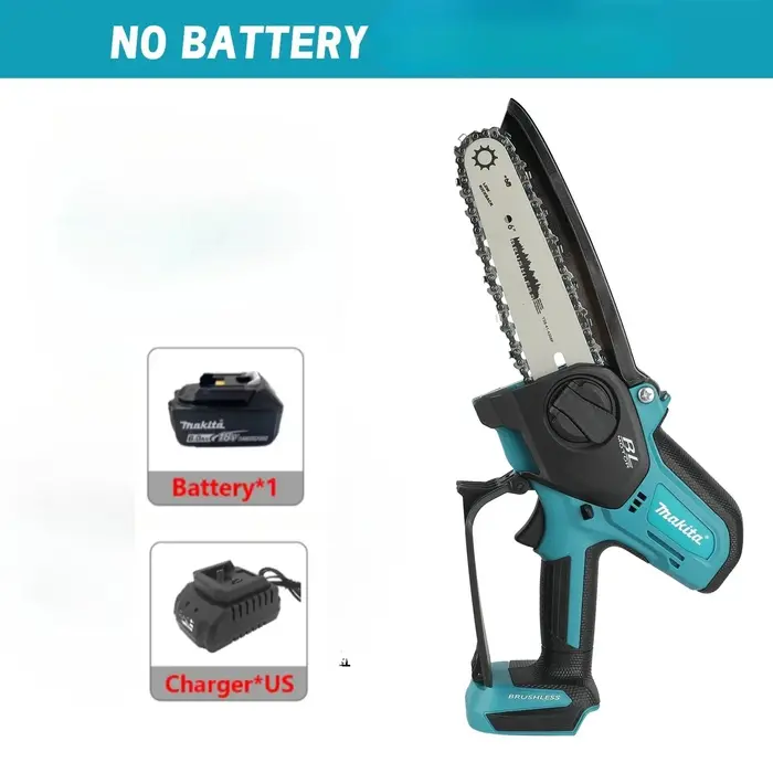 Scie à chaîne électrique Makita 18V-21V 6 pouces