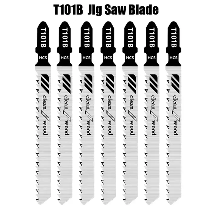 5 pièces lame de scie sauteuse métal bois lame assortie T101B outil électrique pour le travail du bo