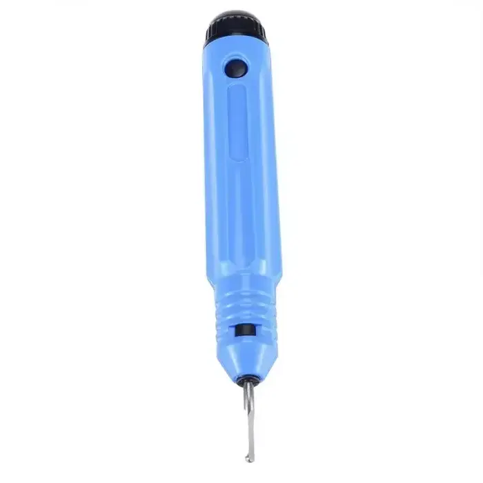 Kit d'outils d'ébavurage de réparation de métal de bavure de poignée, mèche de routeur, ébavurage à