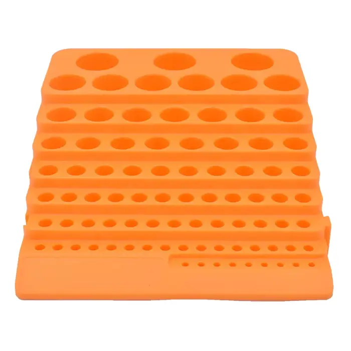 Boîte de rangement de foret en plastique de haute qualité, pour fraise, outil CNC, mallette de collecte de pièces de forage en U