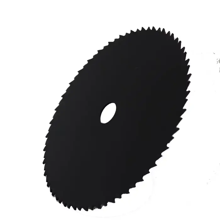 Lame de Scie Circulaire HSS, Diamètre 85mm, 72T, Alésage 10mm, Revêtement en Nitrure, Coupe du Bois, 1 Pièce