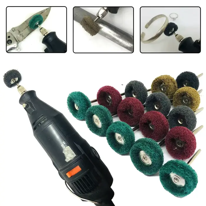 Mini perceuse, brosse Abrasive