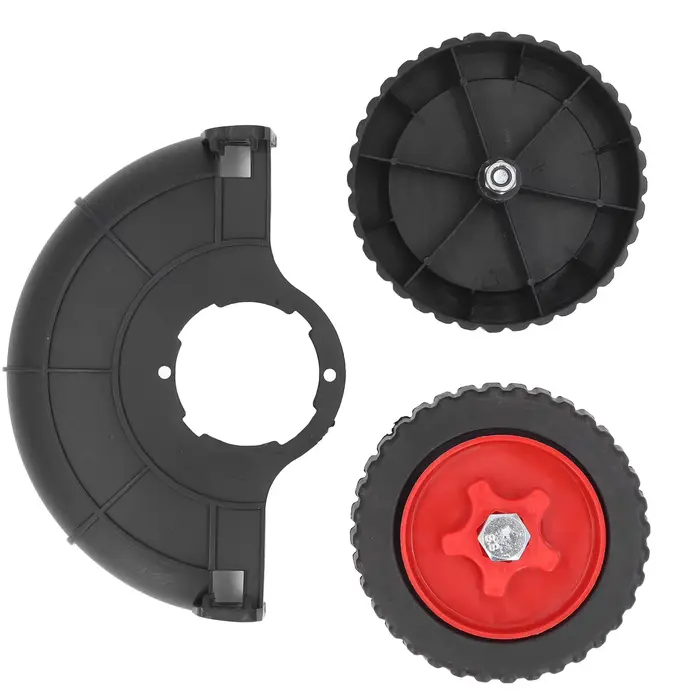 Roue de support multifonctionnelle pour débroussailleuse, accessoire portable pour coupe-herbe, roue
