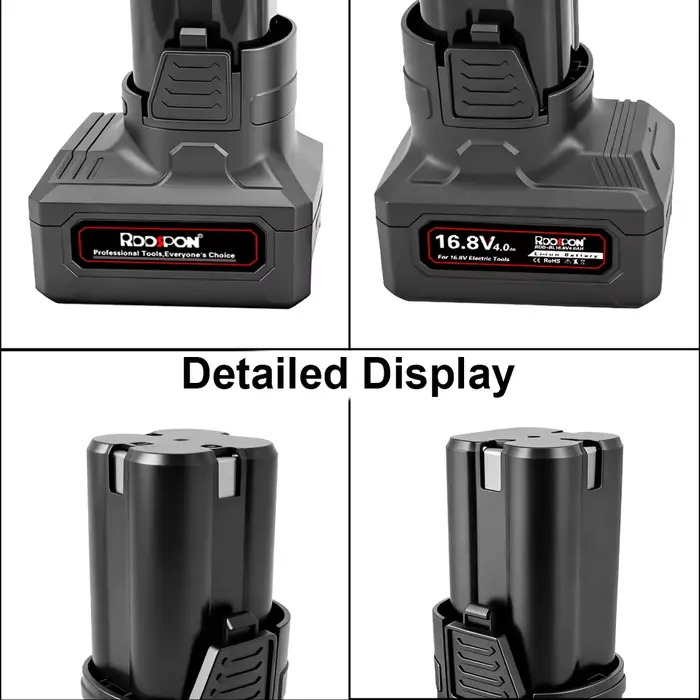 RDDSPON 16.8V batterie au Lithium clé électrique remplaçable universelle tournevis outil de forage