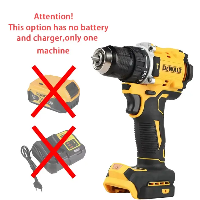 Perceuse-visseuse à percussion sans fil DEWALT DCD805 20V MAX XR, outil nu compact rechargeable à co