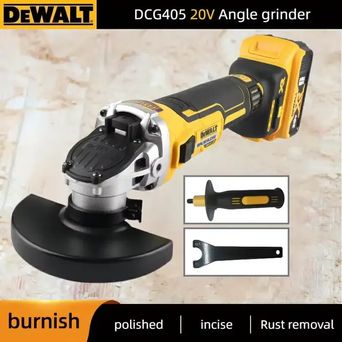 DEWALT DCG405N 20V Meuleuse d'angle sans fil sans balais