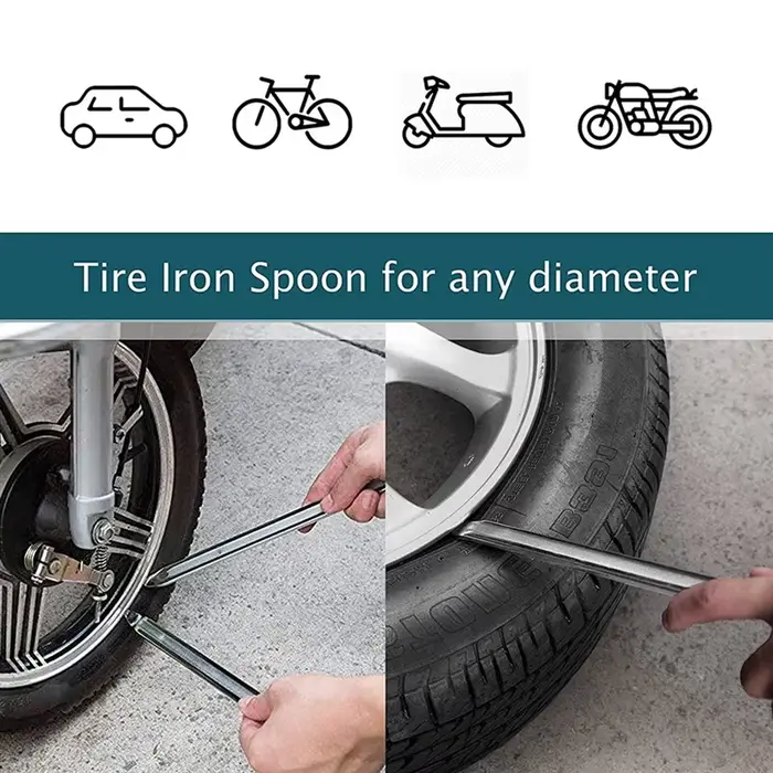 Kit d'Outils de Réparation pour Moto, Vélo, Scooter, Bicyclette