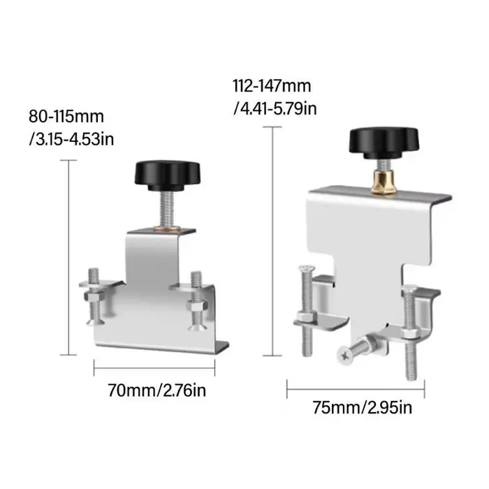Outil d'installation polyvalent R9UF avec fonctionnalités réglables pour différents types portes