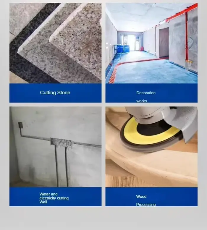 Meuleuse d'angle haute puissance 220 V : polisseuse et outil de meulage polyvalent de Dongcheng