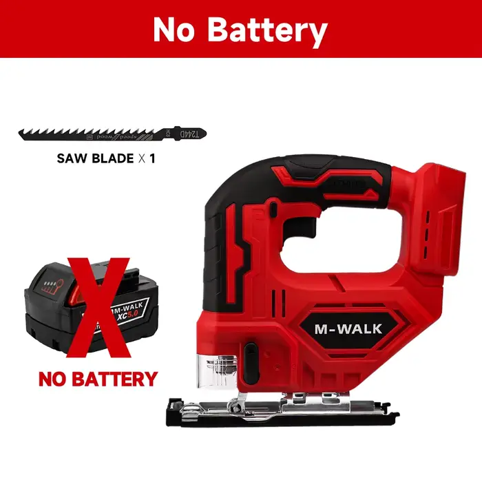 Scie sauteuse électrique sans fil M-WALK 3000 tr/min 750W, outils de coupe pour le travail du bois, 