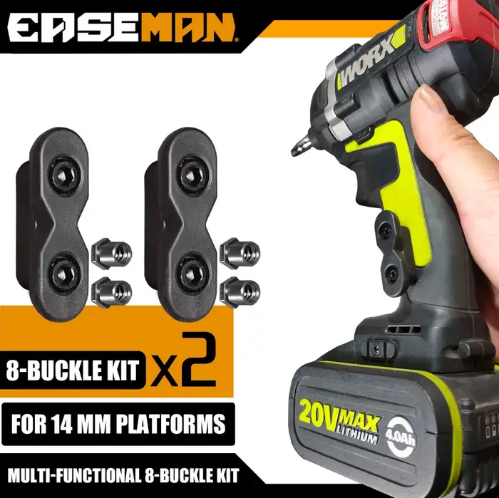 EASEMAN EM-1.0/EM-2.0/EM-3.0 boucle à dégagement rapide ceinture pour outils électriques ceinture d'