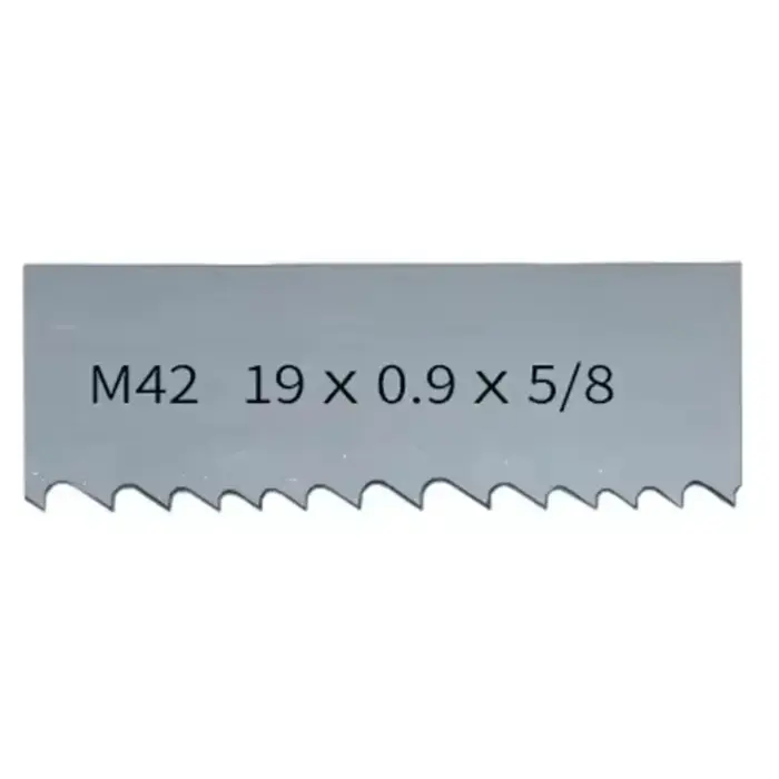 8" 9" 10" 14" 16" Lames de scie à ruban bimétallique M42 1140 1400 1425 1570 1790 1826 2240 2560 2630 mm
