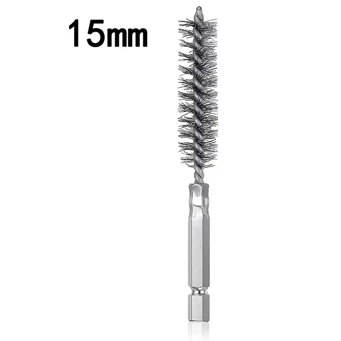 Brosse en acier inoxydable pour perceuse électrique