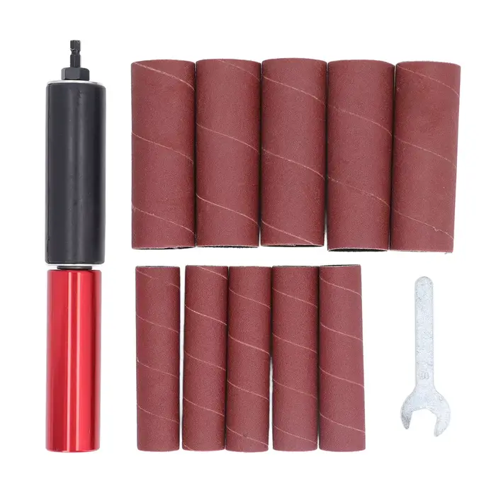 Adaptateur de ponceuse à broche de 1,5 pouces, mandrin en alliage d'aluminium, Kit de mandrin de pon