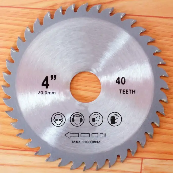 Lame de scie circulaire 4 ''40T