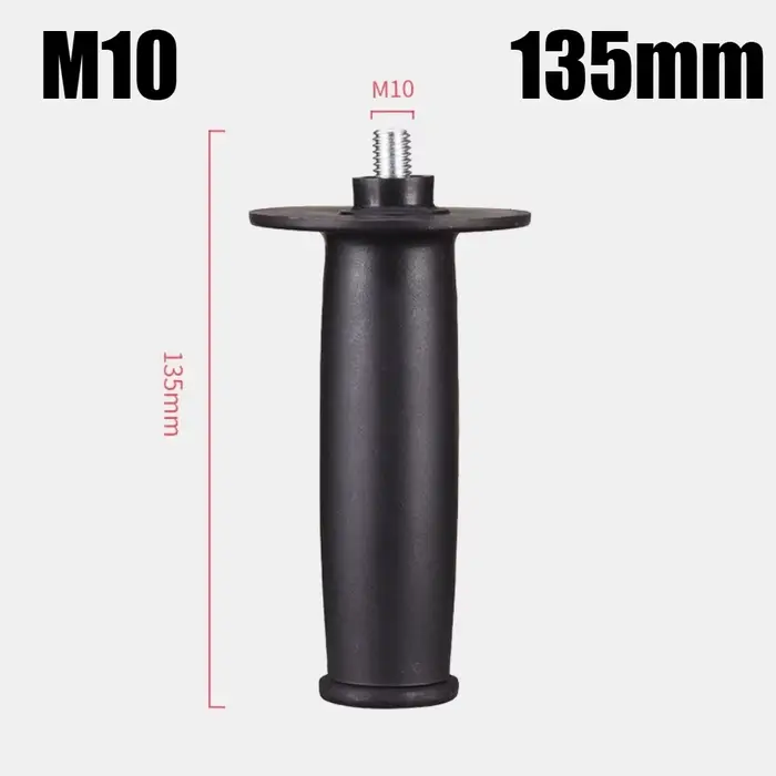 Poignée latérale auxiliaire en plastique M12 M10 M8 pour meuleuse d'angle