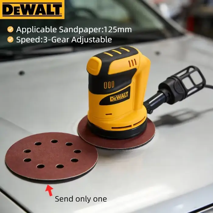 Ponceuse orbitale sans balais Dewalt 20V : Polisseuse