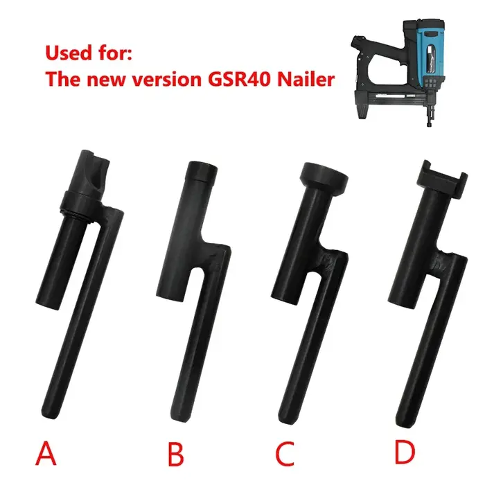 GSR40-Pièces d'outils pneumatiques à gaz électrique, odorà clous multifonctionnel, ensemble de baril