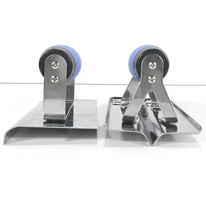 Ensemble d'outils de finition et de rainurage pour béton en acier inoxydable