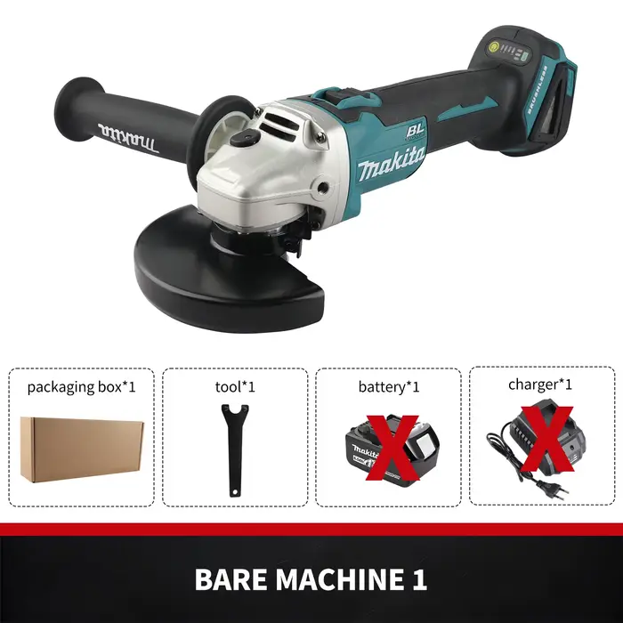 Meuleuse multifonction Makita DGA506 : coupe l'acier, polisse la pierre et élimine la rouille pour l