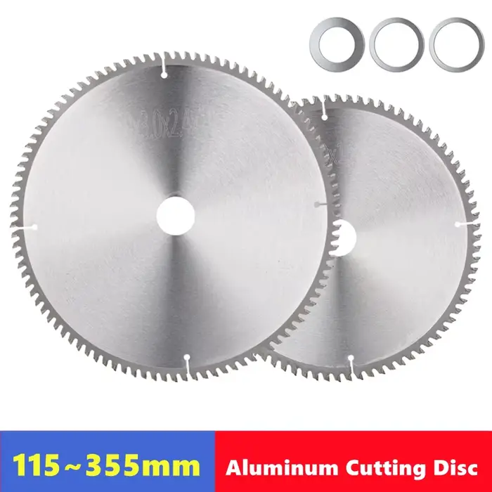Lame de scie circulaire spécifique pour l'aluminium 115/190/235/250/260/305 mm pour couper l'alumini