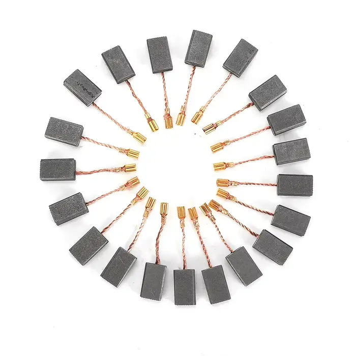 Brosse en carbone pour meuleuse d'angle de moteur