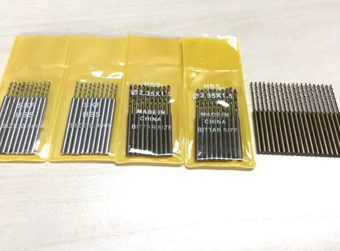Fraises de forage HSS, outils rotatifs de perçage pour le travail du bois