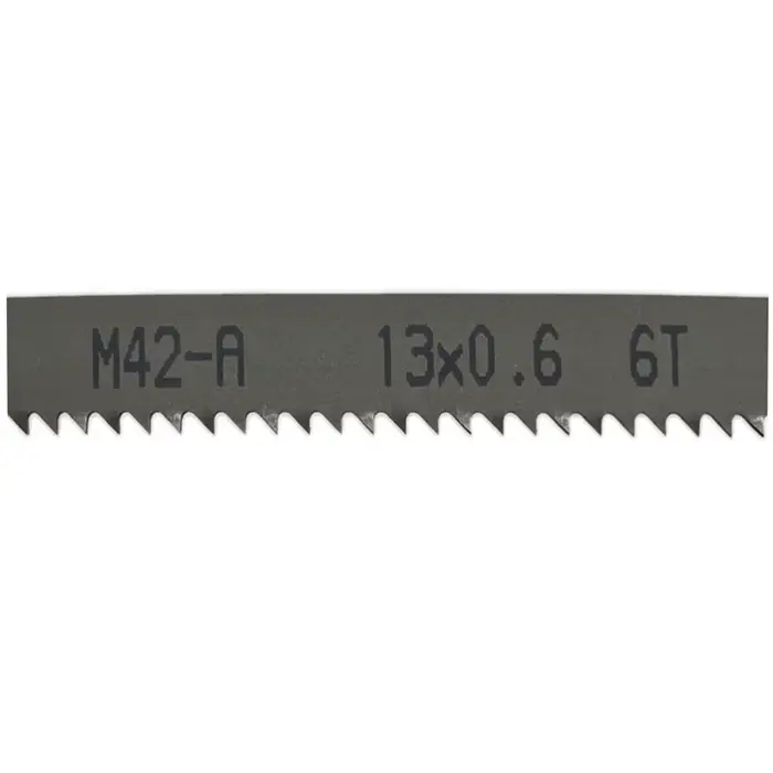 Lame de scie à ruban 1640 1425 1140 1435mm 1570mm 1712mm 1830mm longueur 13x0.6mm avec 6 8 10 14 TPI