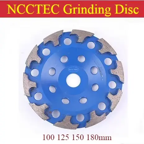 Disques à tronçonner diamantés NCCTEC T-Segments de 4'', 5'', 6'', 7'', 9'' |   Disques de meulage p