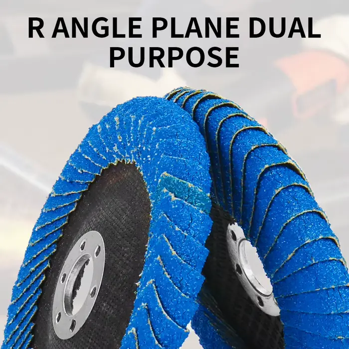 Disque poncage 100mm/115mm/125mm roue de polissage Disque à lamelles pour meuleuse d’angle