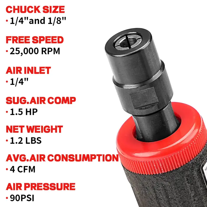 Outil pneumatique Mini broyeur à Air