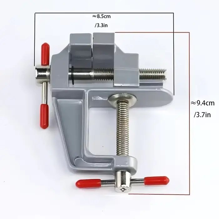 Mini étau d'établi multifonctionnel, 3.5 pouces, petits bijoutiers miniatures en aluminium, pince de