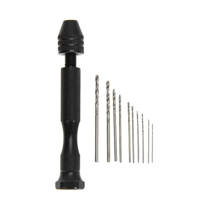 Mini perceuse à main en Micro aluminium avec mandrin sans clé