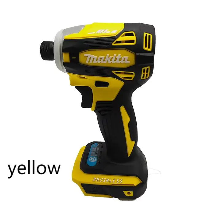 MakitaDTD172 Perceuse à percussion sans fil, moteur sans balais, perceuse électrique 18V pour bois, 